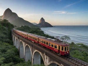 Turismo ferroviário no Brasil: viajando de trem por paisagens históricas e cenários exuberantes